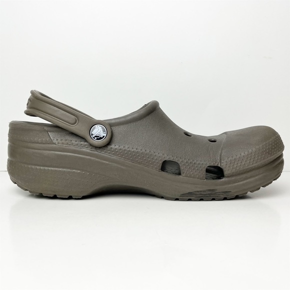 CROCS Classic Clogs brown Men’s 8 9 Women’s 10 11 lightweight shoes unisex comfy - Picture 6 of 10